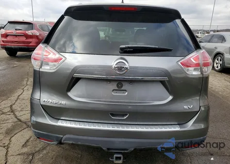 2016 Nissan Rogue S z USA, uszkodzony, nr VIN KNMAT2MT7GP647623